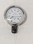 Wika Pressure Gauge 4" Dial, To 160 Psi, 1/2" Thread, Npt Lower Mount 9768556. Fixed Price $53.00.