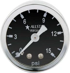 Allstar Performance 80210 1.5IN Gauge 0-15 Psi Dry Type. Fixed Price $42.73.