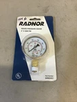 Radnor Brass Pressure Gauge 2 X4000 Psi. Fixed Price $25.00.