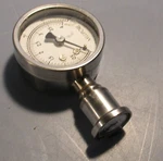 Millipore B26525 Stainless Steel Analog Sanitary Gauge 0-60 Psi. Fixed Price $49.99.