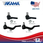 4PCS Inner + Outer Tie Rod End For 83-91 Montero, Migthy Max 4WD Ram 50 Raider. Fixed Price $38.78.