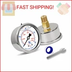Nexsphere 0-160 Psi Liquid Filled Pressure Gauge, 2" Dial, 1/4" Npt Back Mount,. Fixed Price $14.58.