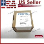 Us Free Tax New Festo FMA-40-16-1/4-EN 159597 Flanged Pressure Gauge. Fixed Price $83.34.
