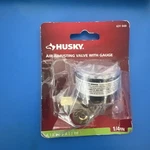Husky Air Adjusting Valve With Gauge Usa Sku 631-048. Fixed Price $9.99.