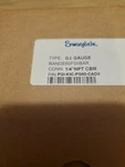 Swagelok PGI-63C-PG60-CAOX, 0-60PSI Pressure Gauge, Stainless Steel. Fixed Price $80.00.