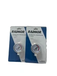 Radnor Polished Steel Pressure Gauge 1.5" X 30 Psi 64003418 Pack Of 2 New. Fixed Price $25.49.