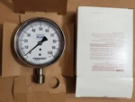 New Ashcroft 35-1009-SW-04L-100 3.5" Steel Pressure Gauge Psi 351009SW04L100. Fixed Price $49.19.