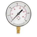 Commercial Pressure Gauge, 30 Psi, 1/2 In Dial, 1/4 Npt, Bottom. Fixed Price $9.69.