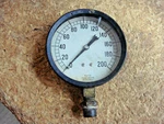 Vintage Water / Pressure Gauge Jas. P. Marsh Skokie Il Usa Steampunk. Fixed Price $20.00.