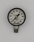 Ashcroft Dresser. 100PSI. 1/4" Npt Aluminum Fitting. Pressure Gauge 2" #1000.. Fixed Price $9.99.