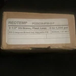 Reotemp PG25C2A4P30-G-P 2-1/2" Pressure Gauge 1500 Psi 1/4" Bottom Mount. Fixed Price $10.00.