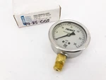 New Trerice D82LFB2502LA090 Gauge 2-1/2" 0-30PSI 1/4" Npt Lm. Fixed Price $29.95.
