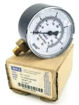 Wika 2,5" 611.122.5, Pressure Gauge, 15 INH2O/MMH2O, 1/8"NPT Lm", Qty. Fixed Price $50.00.