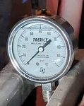 Trerice Liquid Pressure Gauge 0-100PSI, 1/4" Npt Stainless. Fixed Price $28.95.