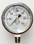 Wika 4" 8101TF1Z Liquid Filled Gauge 600PSI Pressure Oilfield Plumbing. Fixed Price $49.97.