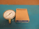 New Ametek Water Pressure Gauge 017982 300 Psi 3-1/2" Face 1/4" Npt. Fixed Price $12.50.