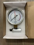 Blue Ribbon BR550/NS-404B 4" Gas Test Pressure Gauge 15 Psi Bottom Mount. Fixed Price $19.50.