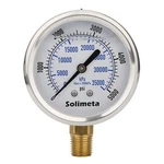 Solimeta 2-1/2" Dial Size Oil Filled Hydraulic Pressure Gauge 0-5000PSI/KPA 3.... Fixed Price $13.33.