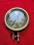 Antique Air Pressure Gauge Vintage Steampunk 0-70LBS With Memory Needle Ashcroft. Fixed Price $99.95.
