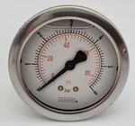 Noshok 25-911-6-BAR Pressure Gauge 25-911-6BAR 259116 (1/4 Bspp) *nda Available*. Fixed Price $115.99.