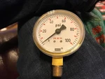 Wika Type 111.12 1.5" Pressure Gauge 100 Psi Range 8610886. Fixed Price $10.00.