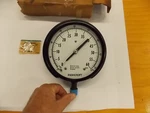 New Ashcroft 6" General Service Gauge 0-60 Psig 60-1010A-04L 60#/KG 1/2"NPT V3. Fixed Price $45.00.