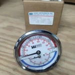 Weiss Tri-o-meter Gauge HTP30RSX 320 F 160 C 200 Psi 1/2" Npt. Fixed Price $15.00.