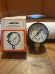 Ametek Usg 163269 0-60 Psi Pressure Gauge 2" 1/4" Npt, Brass Lower Middle. Fixed Price $25.00.