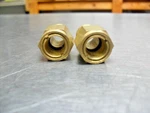 Qty Brass Sight Glass 1/2-18 Hex Top Liquid Oil Level Fitting 3/8". Fixed Price $19.00.