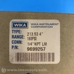 Wika 9699257 Pressure Gauge Fnfp. Fixed Price $60.72.