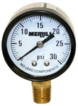 Merrill PGNL30 Differential Pressure Gauge 2" Dial 0-30 Psi Steel 1/4" Mpt. Fixed Price $19.99.