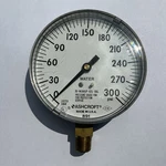 Ashcroft 35-W1005P-02L-XUL 3.5" 0-300 Psi Water Pressure Gauge. Fixed Price $15.00.