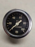 Vintage Stewart Warner 2" Oil Pressure Gauge 0-100. Fixed Price $40.00.