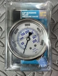Apache 99019120 2.5", Stainless Steel, Glycerin Pressure Gauge. Fixed Price $29.99.