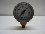 Ashcroft Brass 0-60 Psi Pressure Gage 1-1/2" 1/8" Npt Lower. Fixed Price $14.98.