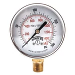 Winters PEM216LF Lead-free Pressure Gauge, To 200 Psi, 1/2 Dial, 1/4. Fixed Price $14.29.
