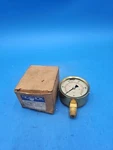 Noshok 25.300.1000 Psi/bar 1/4" Npt. Brass Threaded Orifice Gauge. Fixed Price $29.98.