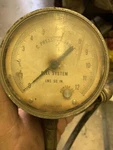 Vintage Bell System C Pressure Lbs. Sq. In. U.s.gauge 22150. Fixed Price $40.00.