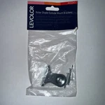 Levolor 43243 Shade Bracket, Outside Mount, Zinc-plated, Two Pair With Hardware. Fixed Price $9.99.