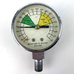Us Gauge Co. Pressure 25515-1 Leg Arm 0-760 Mm Beveled Glass Vintage Decor. Fixed Price $36.91.