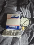 Usg Pressure Gauge 60 Psi Ametek 2-3/4 Vintage P555 153248. Fixed Price $11.90.