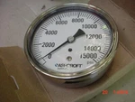 Ashcroft Duralife Gauge 3-1/2" 0-15000 Psi Stainless 35-1009-SW-02B-15000#. Fixed Price $37.00.