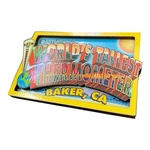 Worlds Tallest Thermometer Baker, Ca Wooden 3D Fridge Magnet. Fixed Price $18.00.