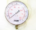FNWG0200R Pressure Gauge 0-200 Psi 1/2" Face 1/4" Npt New. Fixed Price $12.98.