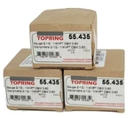 Lot Of Nib Topring 55.435 Gauges 2-1/2 -1/4NPT Cbm 0-60. Fixed Price $34.95.