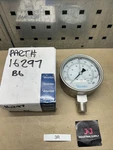 Bourdon MEX5-D62.S30 Pressure Gauge: To 1000 Psi, 4 In Dial, Liquid-filled. Fixed Price $50.00.