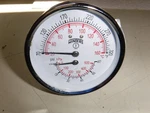 Winters TTD402 Series Dual Scale Tridicator, 3'' Dial, 0-75 Psi/kpa & 70-320. Fixed Price $36.00.