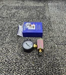 (qty 2) Jones Stephens G64015: 2" Psi Gast Test Gauge Assembly 3/4" Fnpt. Fixed Price $22.49.