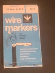 Ideal 44-106 Wire Marker Booklet Legend A, B, C, 150 Each Electricians. Fixed Price $17.50.