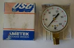 Usg 164259A - 2" P612K, 200PSI 1/4" Npt Lower Mount Gauge Brass Case/wetted. Fixed Price $8.90.